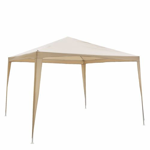 Gazebo LAURY 3x3 Mts Blanco Poliester-(LP-009)-92413