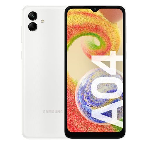 Celular SAMSUNG Galaxy A04 White 4GB Ram 64GB Rom - (SM-A045MZWEARO) - 99036