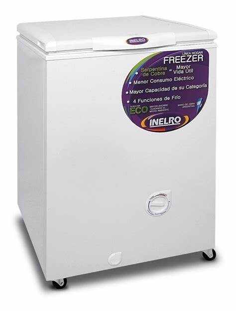 Freezer INELRO Horizontal 135Lts Blanco Inverter A+ R600 - (FIH-130 A+) - 996150