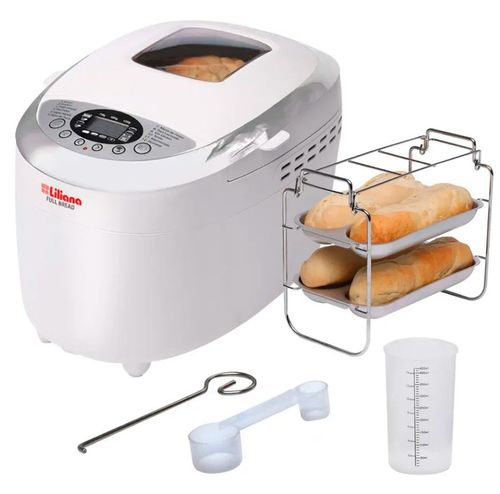 Horno de Pan LILIANA Full Bread 12 Programas. Accesorios para baguettes - (AFP910) - 94250