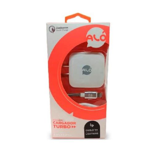 Cargador de Pared ALO Rapid Cable TYPE-C Blanco - 996571