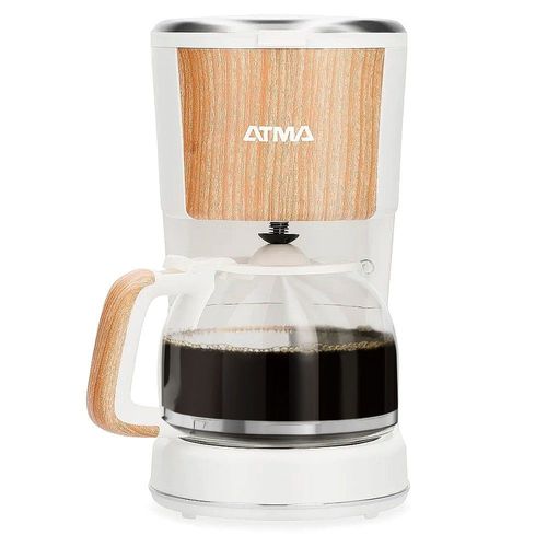 Cafetera ATMA Filtro 1.5Lts Nordica Simil Mader/Blanco - (CAATW21WP) - 995591