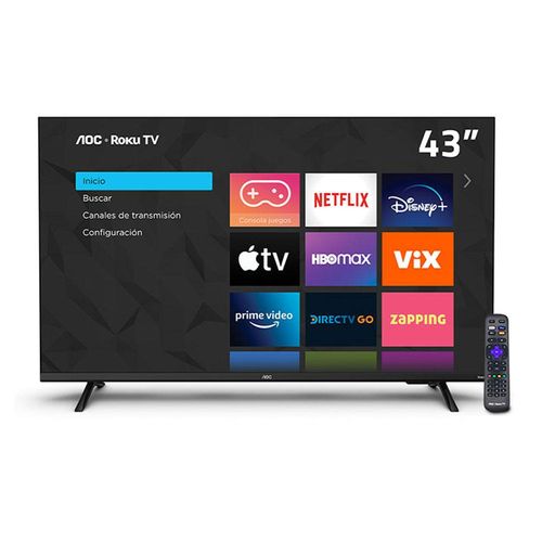 Smart tv 43" Full HD Roku - AOC (43S5135/77G) - 998249