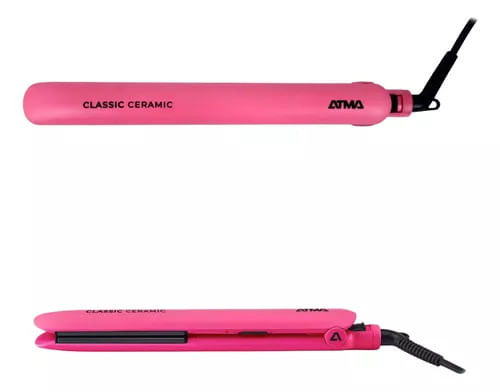 Plancha de Cabello ATMA 230°C Classic Ceramic Pink - (PL9033P) - 998465