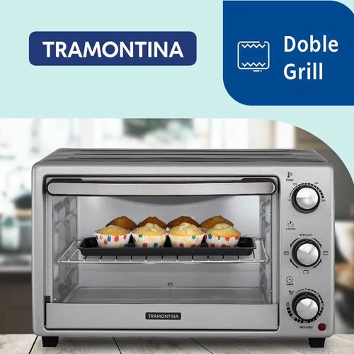 Horno Eléctrico TRAMONTINA 55Lts Conveccion Silver - (PNH048335) - 998836