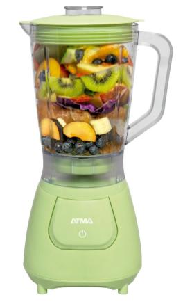 Licuadora de Vaso 1.25Lts 500W Verde - ATMA (LV24G0AP)