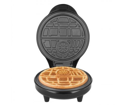 Waflera Star Wars 700W Placas Antiadherente-Wafle con forma de Nave - ATMA (WS024SWP)