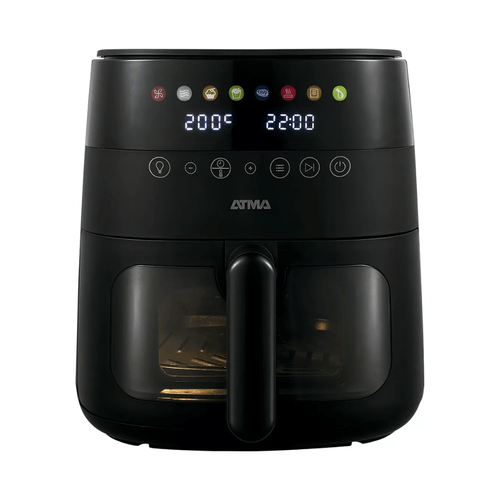 Freidora de Aire ATMA 6Lts con Visor 1750W Negra (FR246ABP) - 999373