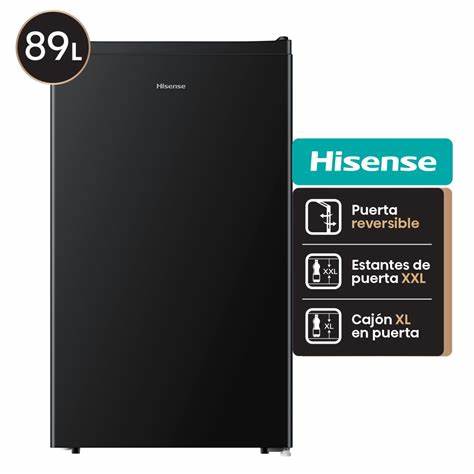 Heladera Bajo Mesada Negra 93 LT - HISENSE (94RS-12DRB) - 1000586