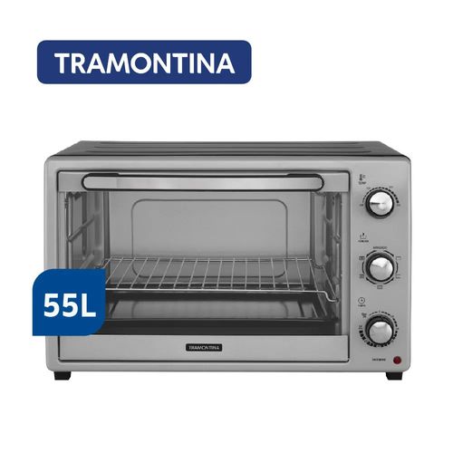 Horno Eléctrico TRAMONTINA 55Lts Conveccion Silver - (PNH048335) - 998836