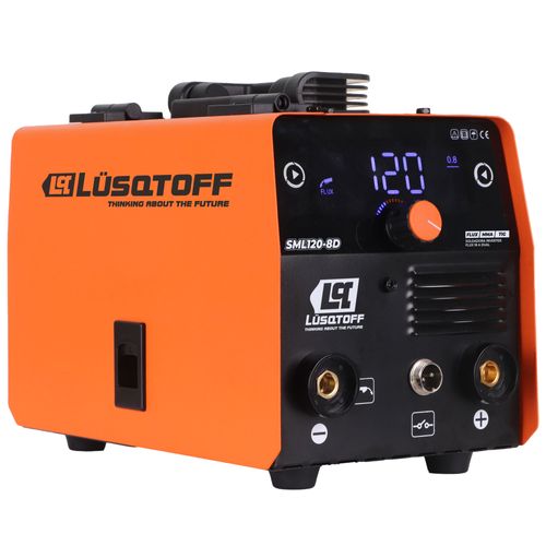 Soldadora Inverter Lusqtoff Color Naranja/Negro 220V (SML120-8D) - 1000606