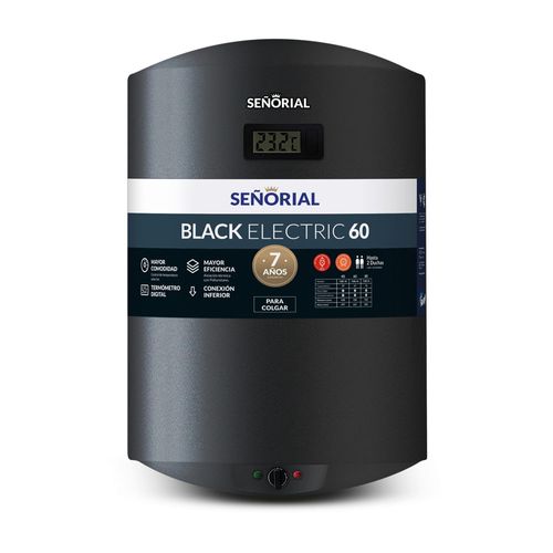 Termotanque Electrico SEÑORIAL 60Lts TSBE-60 de Colgar Conexion Superior (330093) - 1000604