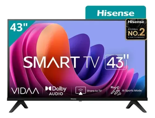 Smart TV HISENSE 43" VIDAA Full HD (43A42K) -1000985