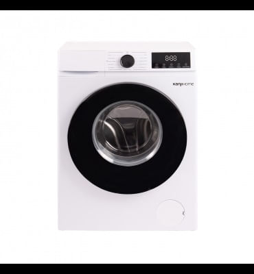 Lavarropa C/Frontal Blanco 8Kg Inverter - KANJI (KJH-WMCFWT8K)
