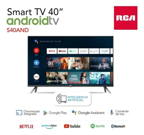 Smart TV 40" FULL HD Android OS - RCA (C40AND-F)-1000857