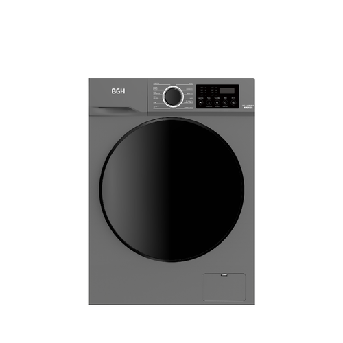 Lavarropas BGH C/Frontal 8kg Inverter Silver EEA+++ BWFE08S24AR (PIH034068) -1001390