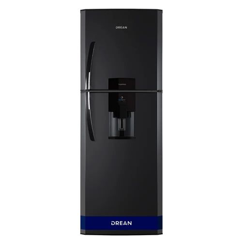 Heladera con Freezer DREAN 396 Lt Ciclica Black Steel C/ Dispenser EEA+ (HDR400F41N) -1001017