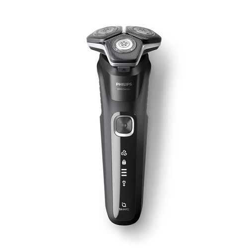 Afeitadora PHILIPS Serie 5000 Skin IQ wet & dry cabezal 360 carga USB (sin adaptador) y estuche incluido (S5898/17) -998403
