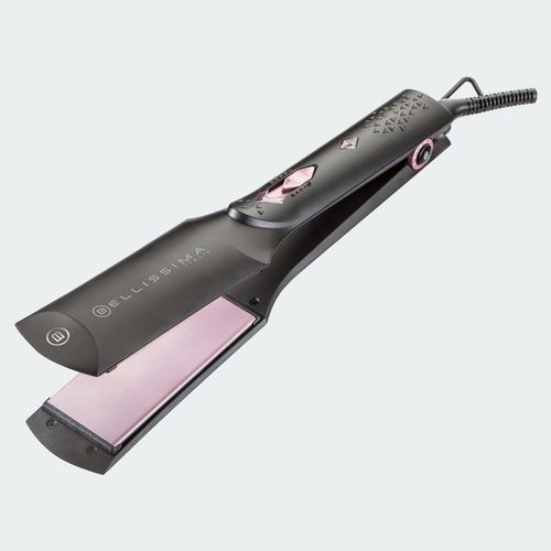 Plancha de Cabello BELLISSIMA Extra Large Plates - Gloss ceramic - Pink Design - 230°C (11625 B26 100) -93013