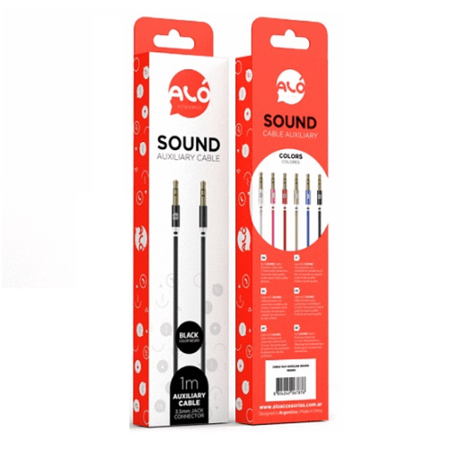 Cable Auxiliar ALO Rojo -996583