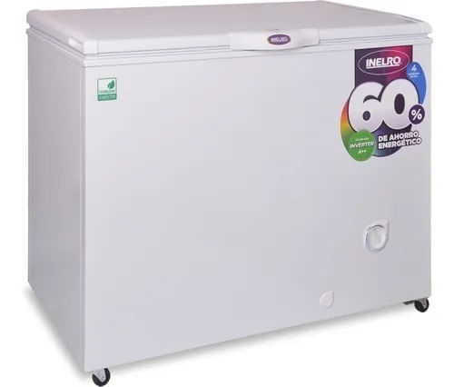 Freezer Horizontal INELRO 280Lts Gris Plata Inverter (F350PI+) -996153