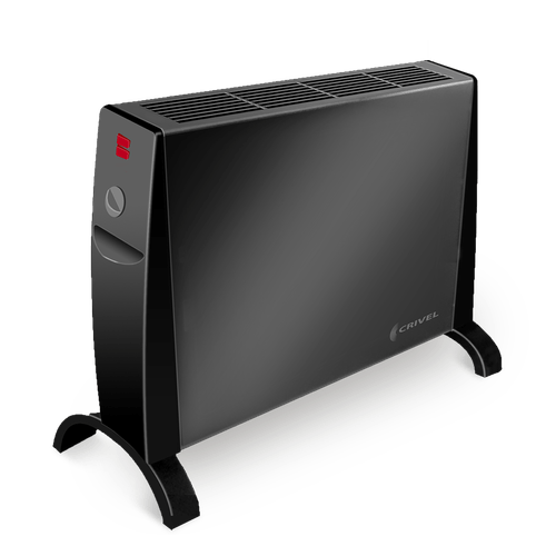 Convector con Turbo Forzador CRIVEL 3 Niveles de Potencia 2000W (CE02T) -1001268