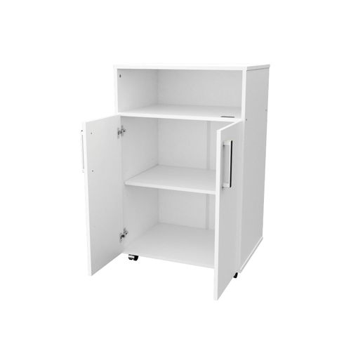 MUEBLE PARA MICROONDAS MOSCONI CON RUEDAS BLANCO (56163) - 8502