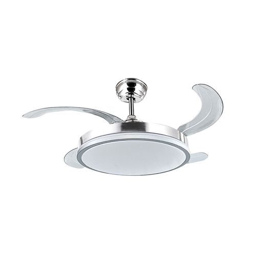 Ventilador de Techo PROTALIA con Luz Retractil Plata (VTPLA) -999122