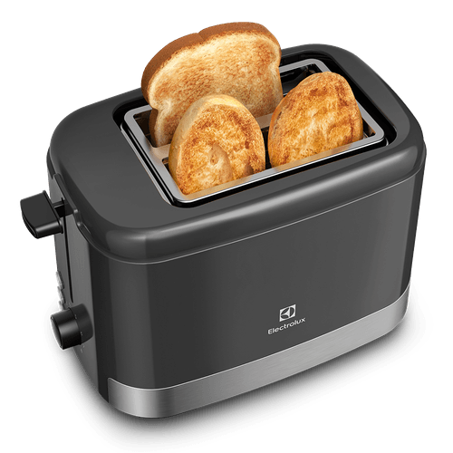 Tostadora Electrica Negra/Inox 8 Niveles de Tostado - ELECTROLUX (ETS10) - 1001095