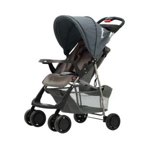 Coche de Paseo Gris Reclinable - BEBESIT (1337-L) 1001385