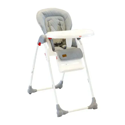 Silla de Comer Plegable Regulable Gris - BEBESIT (6600-E) 1001386