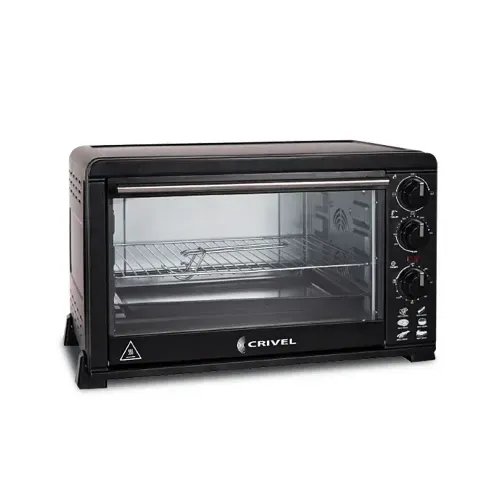 Horno Electrico 43Lt 3 Niveles de Potencia C/ Timer Parrilla y Pinzas Metalicas - CRIVEL (HE-143CL) – 1000744
