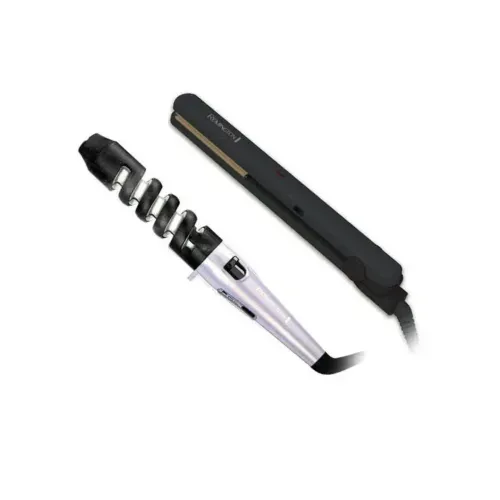 Combo Kit Belleza Alisador + Rizador - REMINGTON (SI1001+CI63E1) 8985