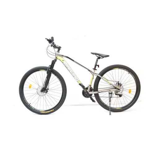 BICICLETA AVELINO RODADO 29 GRIS/AMARILLO ALUMINIO 21 VELOCIDADES FRENO A DISCO (TAURUS-GA) -1001303
