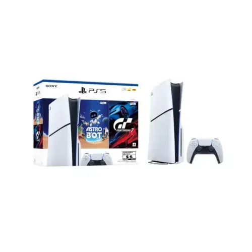 Consola Playstation 5 Standard Bundle con 2 juegos (AstroBot & Gran Turismo 7) - SONY (BC1001503) 1001503