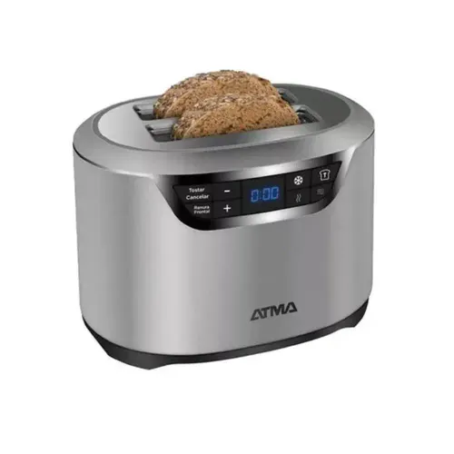 TOSTADORA DIGITAL DE ACERO INOX TO8031SSDE PANEL DIGITAL, ORIFICIOS EXTRA GRANDES, CRUMPET - ATMA (TO8031SSDE) 88220
