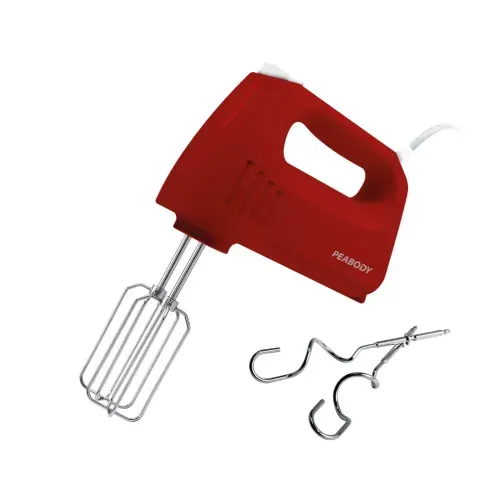 Batidora de Mano PEABODY 300W 4 Velocidades Roja (PE-HMA550R) -996679