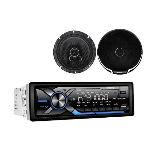 Autoestereo PHILCO con Parlantes Bluetooth usb Aux SD AM/FM (CPS90) -999253