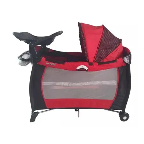 Cuna Plegable Gipsy Rojo/Negro… - PERBAMBINI 94921