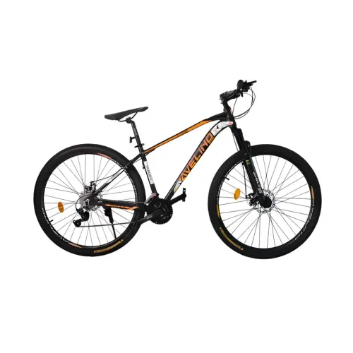 BICICLETA AVELINO RODADO 29 NEGRO/NARANJA ALUMINIO 21 VELOCIDADES FRENO A DISCO (TAURUS-17N) -1000891