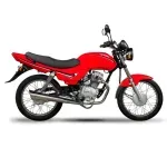 Moto MONDIAL NEW RD 150 R/T - Rojo - (RD-150 ROJO RT) -