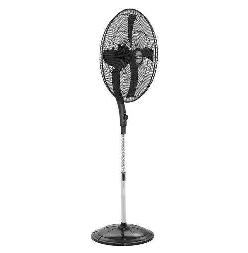 Ventilador de Pie 24" LILIANA 120W Parrilla metalica negra - 4 Aspas negras-(VPHP2416)-82476