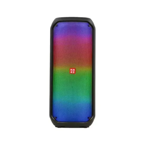 Parlante Bluetooth 30W Rms Woofer 2X8 + Tweeter 3,5 Luces Audiorritmicas Ecualizador Digital - KAZZ (ROLF) - 100236