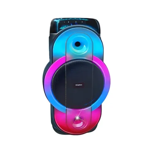 Parlante Portatil Bluetooth 50W Rms USB Microfono Control Remoto Luces Ritmicas - 1002638