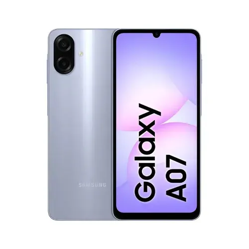 Celular Galaxy A07 4GB Ram 64GB Rom Light Violet - SAMSUNG modelo SM-A075MLVAARO. -  1002370
