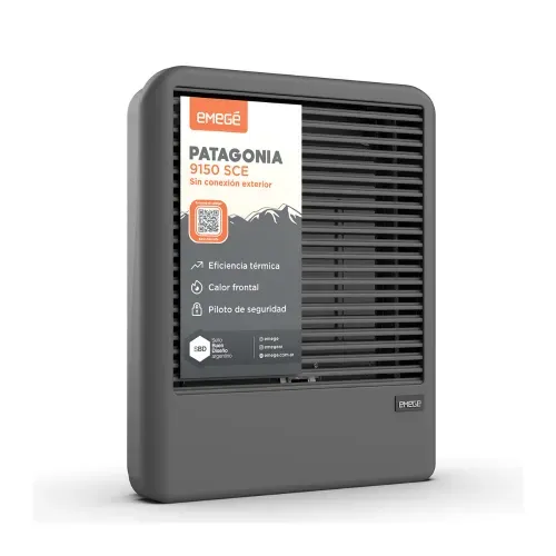 Calefactor a Gas 5000kcal/h Patagonia 9150 SCE Multigas - EMEGE (9150 SCE PATAG)   1001313