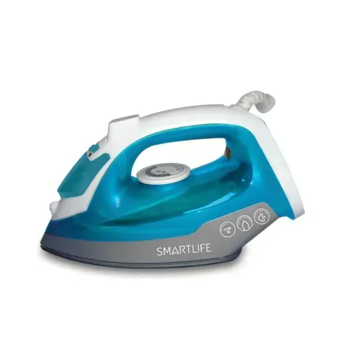 Plancha a Vapor 1740W Color Celeste - SMARTLIFE (SL-SI2473PN)  1003120