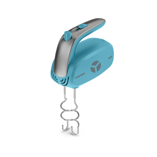 Batidora de Mano 500W 5 Velocidades Color Celeste - YELMO (BM1608C)  1003213