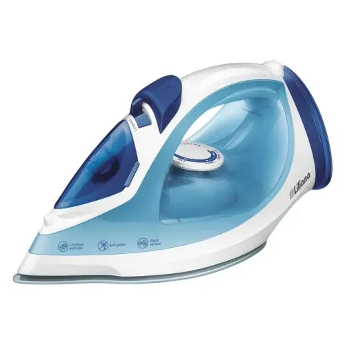 Plancha a Vapor 2100W PractiPlus Base Cerámica Rociador Antigoteo Vapor Vertical Celeste - LILIANA (RPV925)  1003224