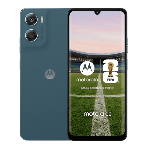 Celular Moto G06 SE NFC 4GB Ram 128GB Rom Tapestry Blue - MOTOROLA (PBCL0003AR)  1003470
